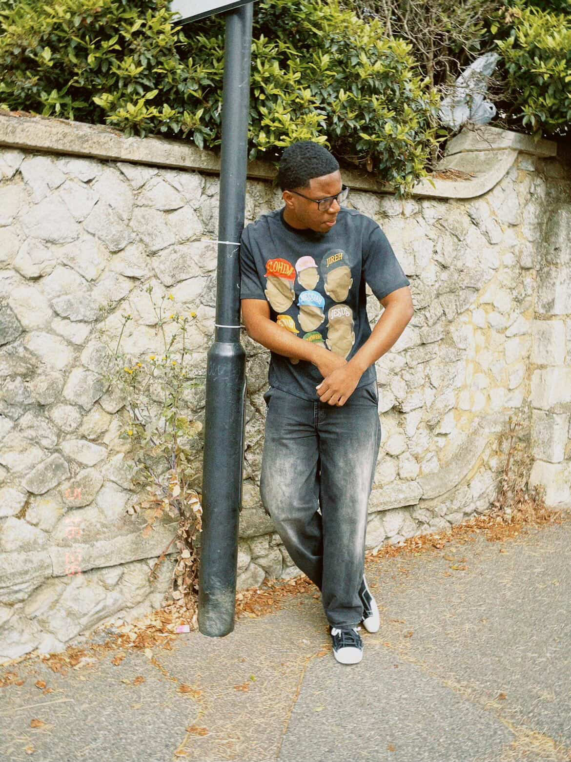 Many Names Faded Tee