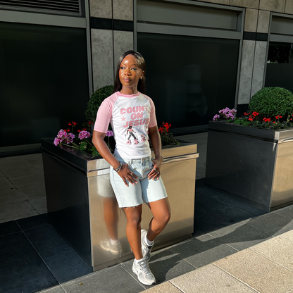 'Count On Jesus' Baby Tee